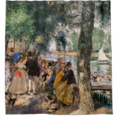 Pierre-Auguste Renoir - Seine-Badezone Duschvorhang (Vorderseite)