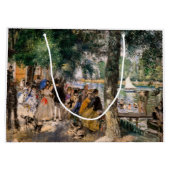 Pierre-Auguste Renoir - Seine-Badezone Große Geschenktüte (Rückseite)