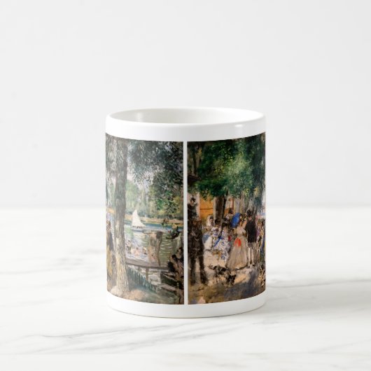 Pierre-Auguste Renoir - Seine-Badezone Kaffeetasse (Mittel)
