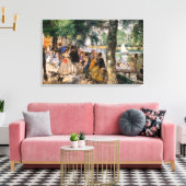 Pierre-Auguste Renoir - Seine-Badezone Leinwanddruck (Insitu (Wohnzimmer))