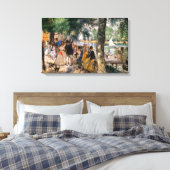 Pierre-Auguste Renoir - Seine-Badezone Leinwanddruck (Insitu (Schlafzimmer))