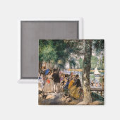 Pierre-Auguste Renoir - Seine-Badezone Magnet (Vorderseite/Rückseite)