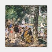 Pierre-Auguste Renoir - Seine-Badezone Magnet (Vorne)