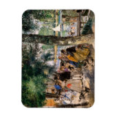 Pierre-Auguste Renoir - Seine-Badezone Magnet (Vertikal)