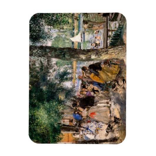 Pierre-Auguste Renoir - Seine-Badezone Magnet (Vertikal)