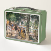 Pierre-Auguste Renoir - Seine-Badezone Metall Brotdose (Vorderseite)