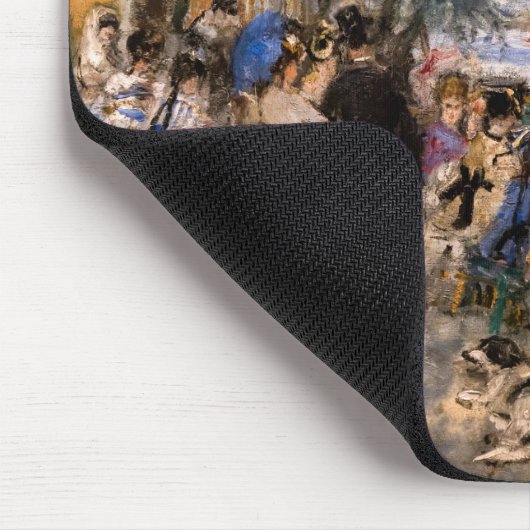 Pierre-Auguste Renoir - Seine-Badezone Mousepad (Ecke)