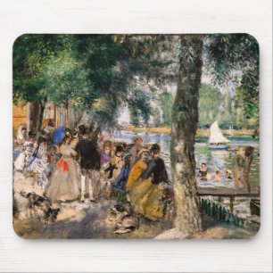 Pierre-Auguste Renoir - Seine-Badezone Mousepad