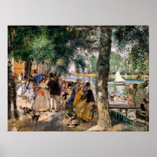 Pierre-Auguste Renoir - Seine-Badezone Poster
