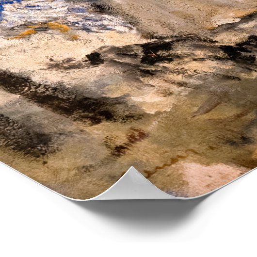 Pierre-Auguste Renoir - Seine-Badezone Poster (Ecke)