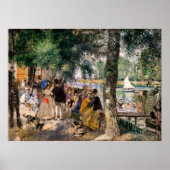 Pierre-Auguste Renoir - Seine-Badezone Poster (Vorne)