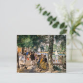 Pierre-Auguste Renoir - Seine-Badezone Postkarte (Stehend Vorderseite)