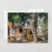 Pierre-Auguste Renoir - Seine-Badezone Postkarte (Vorne/Hinten)