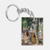 Pierre-Auguste Renoir - Seine-Badezone Schlüsselanhänger (Vorderseite links)