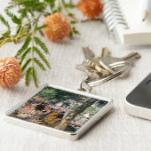 Pierre-Auguste Renoir - Seine-Badezone Schlüsselanhänger (Seite)