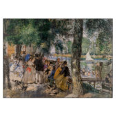 Pierre-Auguste Renoir - Seine-Badezone Schneidebrett (Vorderseite)