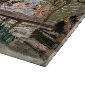 Pierre-Auguste Renoir - Seine-Badezone Schneidebrett (Ecke)