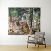 Pierre-Auguste Renoir - Seine-Badezone Wandteppich (Beispiel (Horizontal))