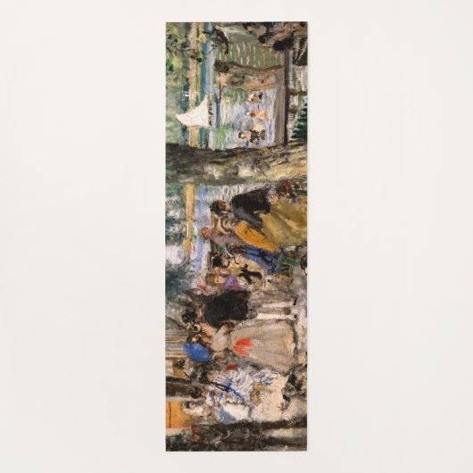 Pierre-Auguste Renoir - Seine-Badezone Yogamatte (Rückseite)