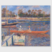 Pierre-Auguste Renoir - Seine in Argenteuil Geschenkpapier (Flach)