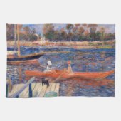 Pierre-Auguste Renoir - Seine in Argenteuil Geschirrtuch (Horizontal)