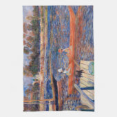 Pierre-Auguste Renoir - Seine in Argenteuil Geschirrtuch (Vertikal)