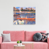 Pierre-Auguste Renoir - Seine in Argenteuil Leinwanddruck (Insitu (Wohnzimmer))