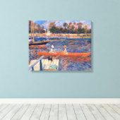 Pierre-Auguste Renoir - Seine in Argenteuil Leinwanddruck (Insitu (Holzboden))