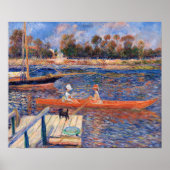 Pierre-Auguste Renoir - Seine in Argenteuil Poster (Vorne)