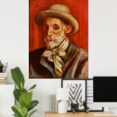Pierre-Auguste Renoir - Selbstportrait Kunst Poster (Heimbüro)