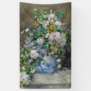 Pierre-Auguste Renoir - Spring Bouquet Banner