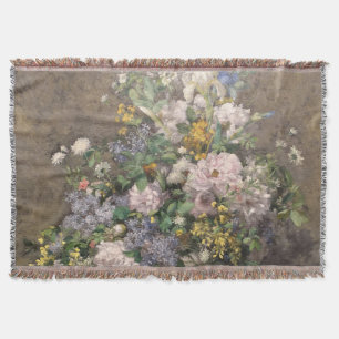 Pierre-Auguste Renoir Spring Bouquet Decke