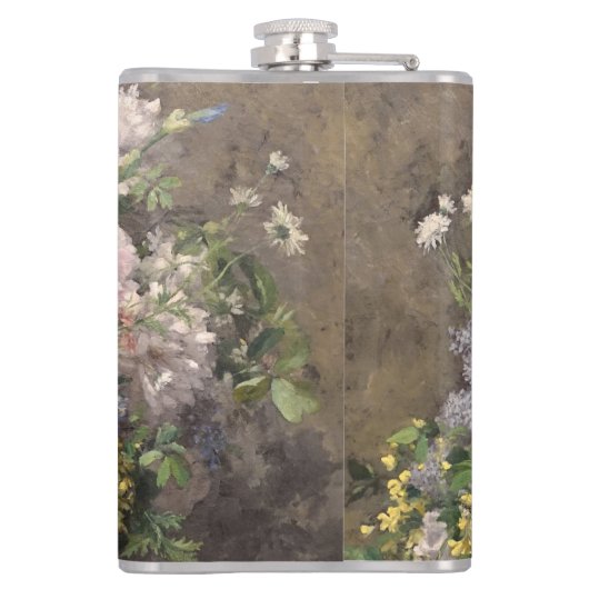 Pierre-Auguste Renoir Spring Bouquet Flachmann (Rückseite)