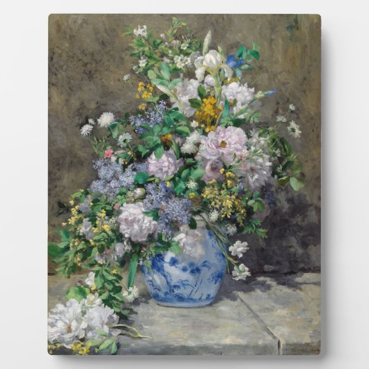 Pierre-Auguste Renoir - Spring Bouquet Fotoplatte (Vorderseite)