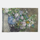 Pierre-Auguste Renoir - Spring Bouquet Geschirrtuch (Horizontal)