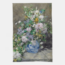 Pierre-Auguste Renoir - Spring Bouquet Geschirrtuch