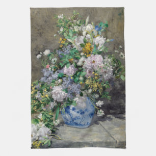 Pierre-Auguste Renoir - Spring Bouquet Geschirrtuch