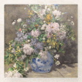 Pierre-Auguste Renoir Spring Bouquet Glasuntersetzer (Vorderseite)