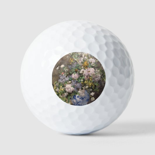Pierre-Auguste Renoir Spring Bouquet Golfball (Vorderseite)