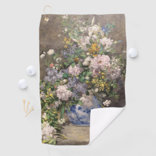 Pierre-Auguste Renoir Spring Bouquet Golfhandtuch