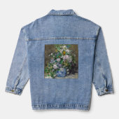 Pierre-Auguste Renoir - Spring Bouquet Jeansjacke (Rückseite)