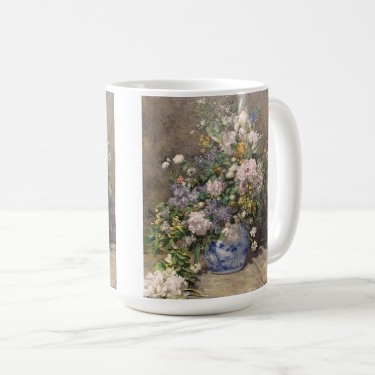 Pierre-Auguste Renoir Spring Bouquet Kaffeetasse (VorderseiteRechts)