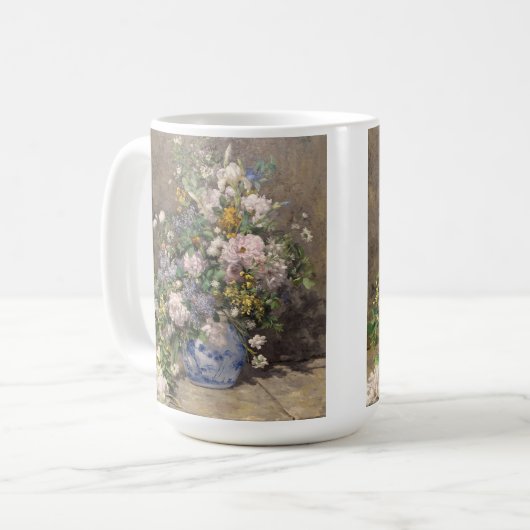 Pierre-Auguste Renoir Spring Bouquet Kaffeetasse (Vorderseite Links)