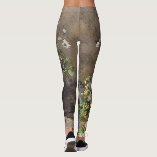 Pierre-Auguste Renoir Spring Bouquet Leggings (Rückseite)