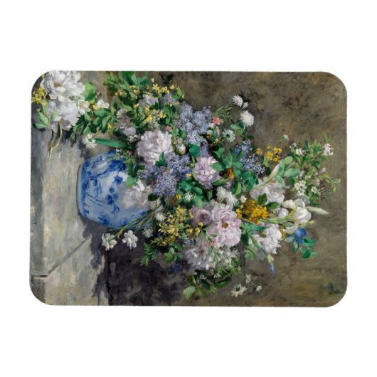 Pierre-Auguste Renoir - Spring Bouquet Magnet (Horizontal)