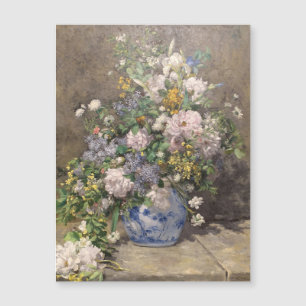 Pierre-Auguste Renoir Spring Bouquet Magnetkarte