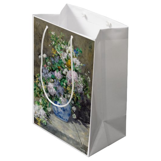Pierre-Auguste Renoir - Spring Bouquet Mittlere Geschenktüte (Rückseite Schrägansicht)