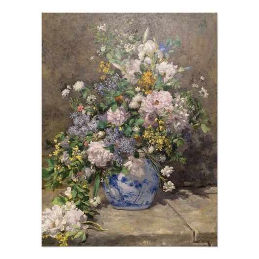 Pierre-Auguste Renoir Spring Bouquet Poster (Vorderseite)