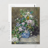 Pierre-Auguste Renoir - Spring Bouquet Postkarte (Vorne/Hinten)
