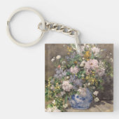 Pierre-Auguste Renoir Spring Bouquet Schlüsselanhänger (Vorderseite)